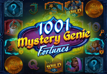 Игра 1001 Mystery Genie Fortunes в Sykaaa казино
